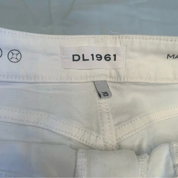 Margaux DL1961 Women's Florence Skinny Mid Rise Ankle Jeans ripped style size 29 - Picture 7 of 9